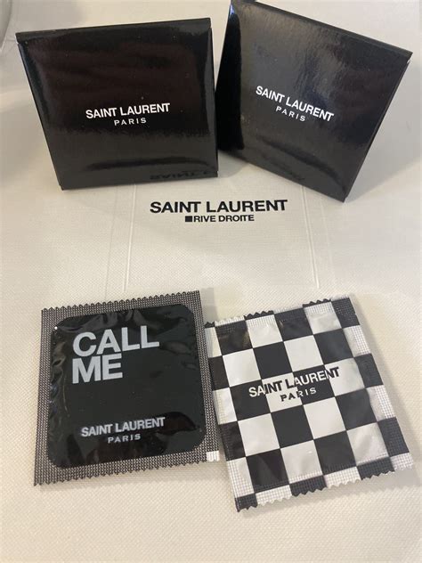 yves saint laurent condom|Saint Laurents condom